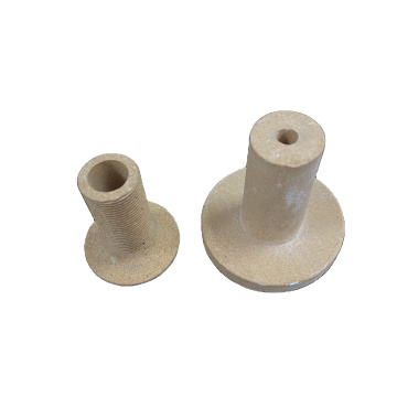 Factory High Temperature Oven cordierite ceramic Bobbin Tube ceramic heating for Industry